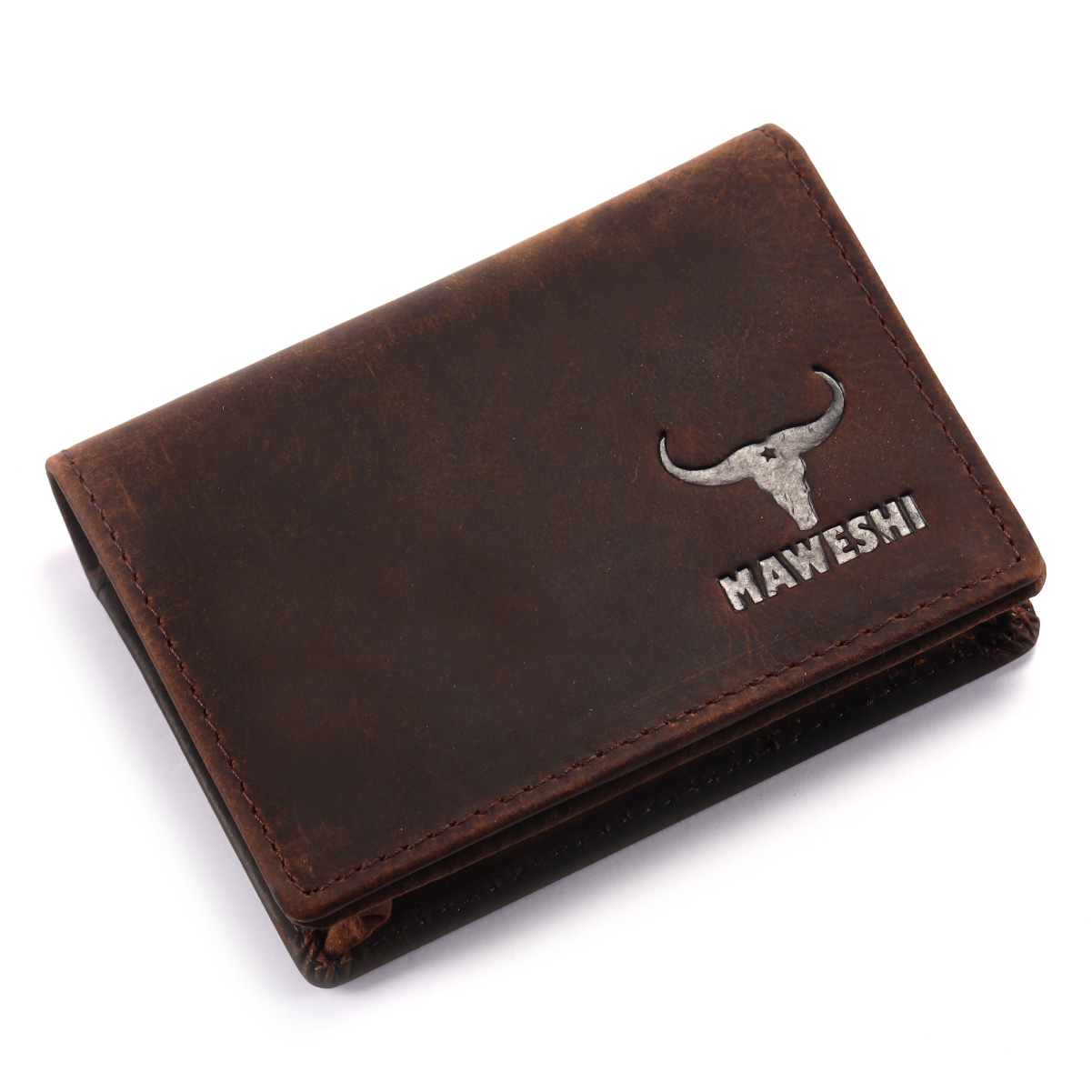 MOSCOW Chocolate Brown Leather Card Holder