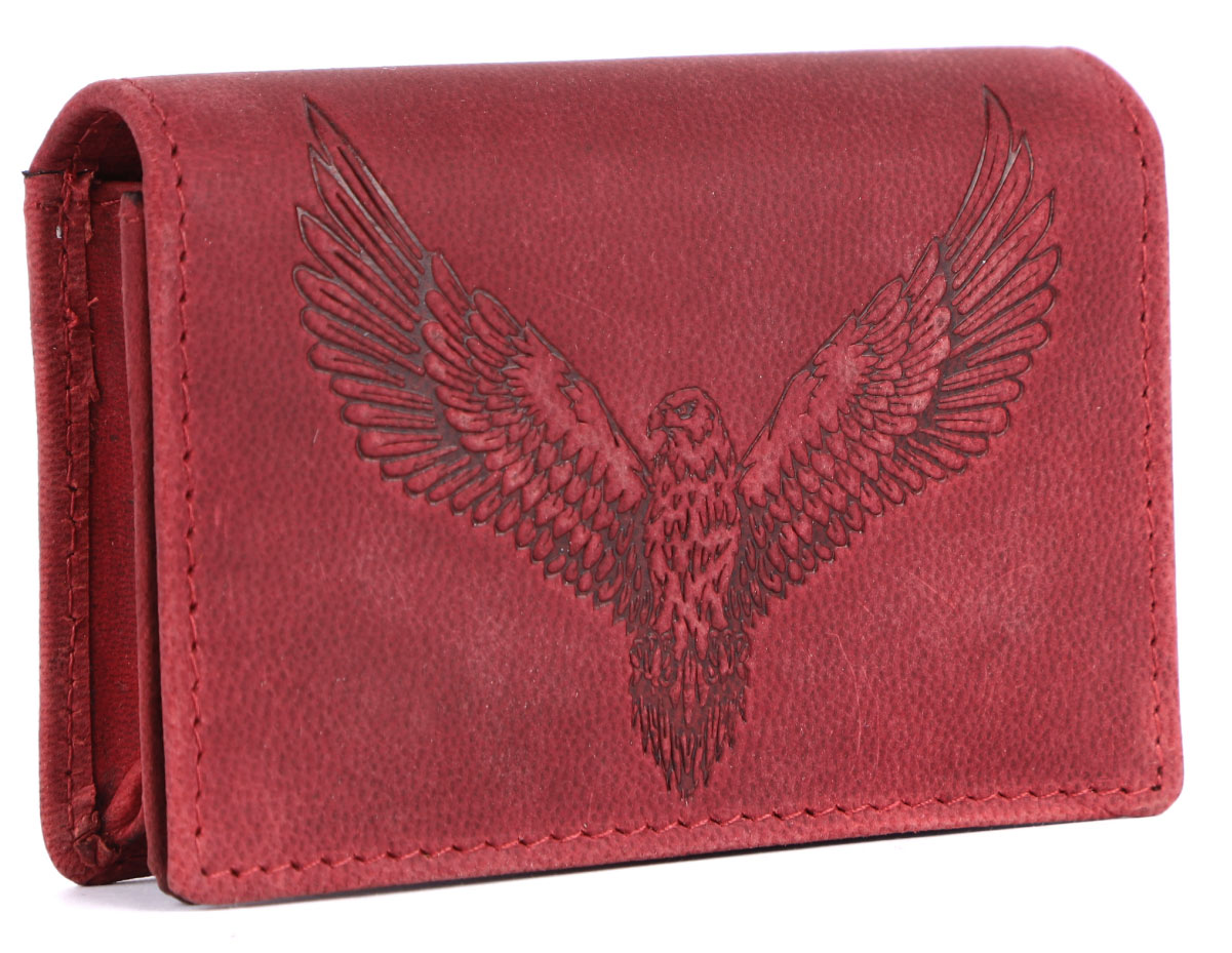 MOSCOW Pink Leather Card Holder