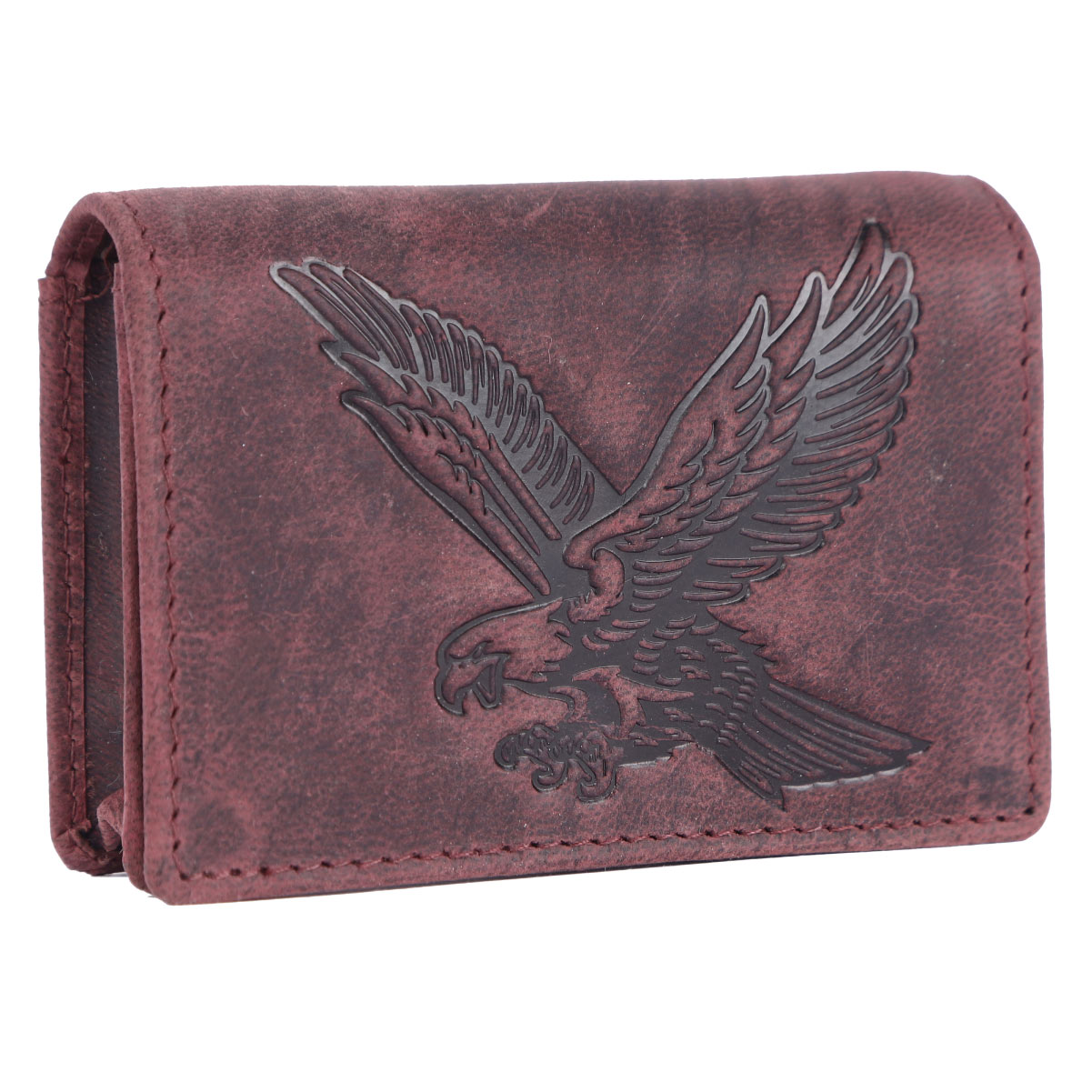 MOSCOW Purple Leather Card Holder